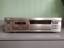 Yamaha KX-493 Kassettendeck Silber Vintage Tapedeck 