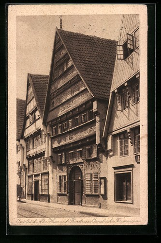Osnabrück altes haus - osnabrück,, a.d