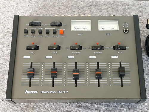 Hama stereo mixer 507 - hama, stereo-mixer