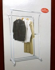 Axentia * Garderobenwagen / Kleiderständer * 2 Stangen * OVP