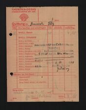 WALTERNIENBURG, Rechnung 1938, Rhenania-Ossag Mineralölwerke AG