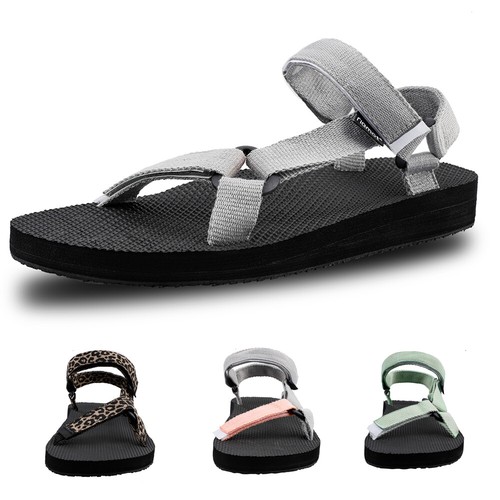 Damen flach schuhe sandaletten - schuhe,