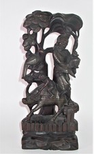 -grosse Holzfigur -Weiser mit