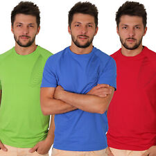 T-Shirt Top Basic Sport Funktionsshirt Herren Qualität Laufen Fitness