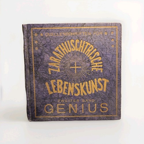 Zarathuschtrische lebenskunst - zarathuschtrische,