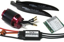 Antriebsset MDM-1 Fox Robbe Brushless Motor Regler Außenläufer Poly-Tec