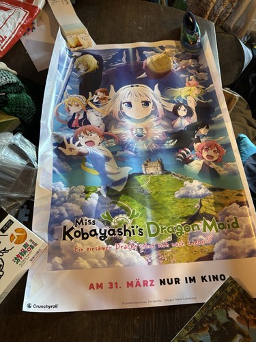 Anime plakat miss kobayashi s - miss, kobayashi's