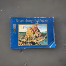 Puzzle - “THE TOWER OF BABEL” by Pieter Bruegel - Ravensburger 9000 Puzzle