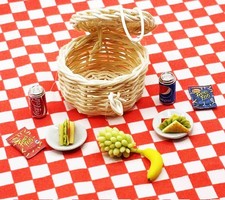 Puppenhaus Gefüllt Picknick