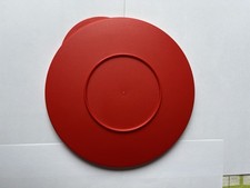 Tupperware Ersatzdeckel, Junge Welle für 400 ml o. 1,3l, Rot, Nr.  3096A-3,