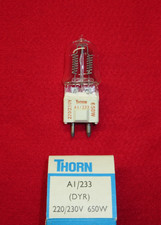 PROJEKTORLAMPE 220V 230V 650W DYR THORN A1/233 NEU OVP Lampe Projection Lamp