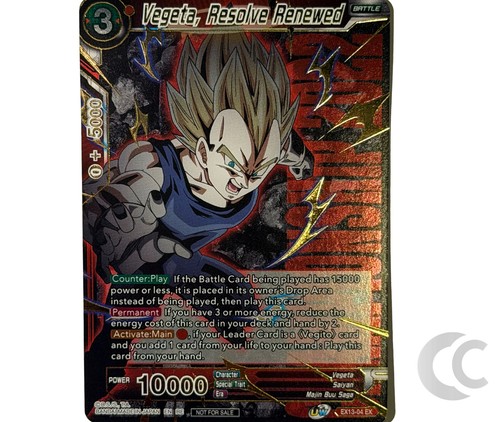 Vegeta resolve renewed - renewed, champ