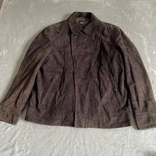 Hugo boss wildlederjacke - boss,