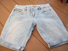 Freeman T. Porter Damen Short Jeans Hose Stretch helle Waschung Gr.  XL