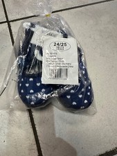 ✨Playshoes: Aquaschuhe Schwimmschuhe Strandschuhe Schuhe Gr. 24/25 Blau Herzen ✨