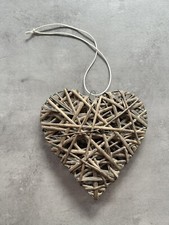 Deko Weiden Herz - Holz -