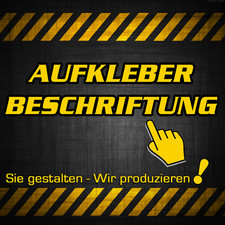 Aufkleber Wunschtext selbst