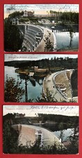 3 x AK MARKLISSA in Schlesien 1912 Talsperre mit Sperrmauer  ( 72549