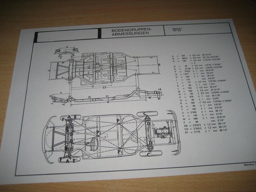 Maßplan bodengruppe renault - bodengruppe, r
