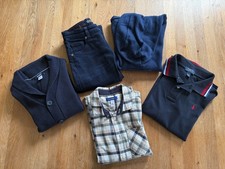 Kleiderpaket von Adidas, Ralph Lauren , Guess und Okaidi - Gr. 128/130