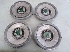 4x Nabendeckel Original Skoda