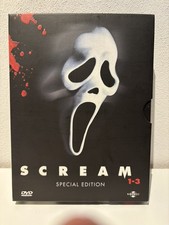 4 DVD BOX  SCREAM  1-3 + Bonus  (150 Min.)  FSK 18 SPECIAL EDITION Wes Craven