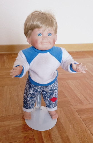 Künstlerpuppe kevin the - künstlerpuppe, "kevin"