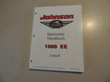 Werkstatthandbuch Johnson  Außenborder 1998 1999 2  2.3  3.3  4 5 6 8 PS