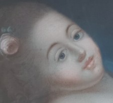 Frauenakt, Pastellzeichnung