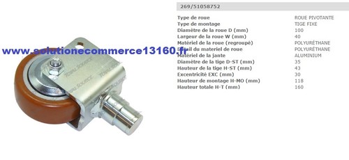 Drehstützrad stabilisator - drehstützrad,