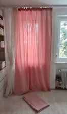 IKEA Hannalena Vorhang 2er Set rosa Verdunklung für Stange + Schiene 145x240