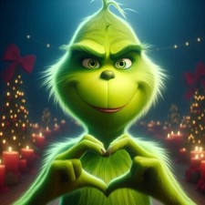 Panel Grinch 50x50 cm