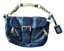 Edle  PRADA Handtasche  schwarz Leder