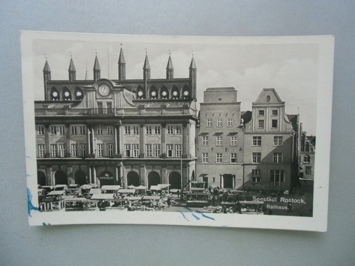 Ansichtskarte seestadt rostock - seestadt,