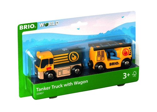 Tankwagen mit anhänger - mit,