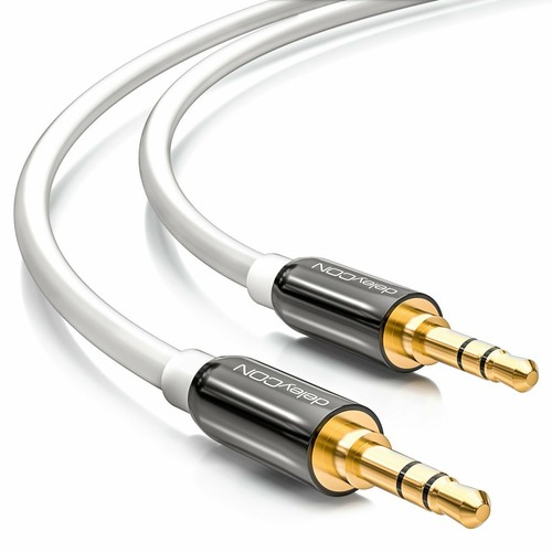 10m aux kabel 5mm stereo - 10m,