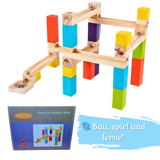 Bunte Kugelbahn, Holzbahn