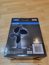 Güde Ofenventilator Kamin Gebläselüfter OV 4F stromlos 4 Flügel mit Thermometer