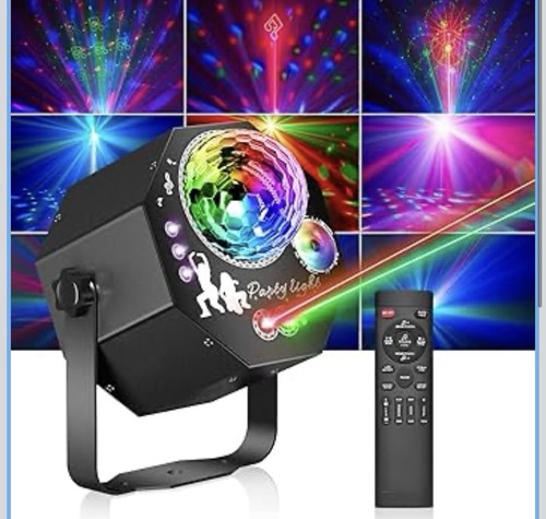 Disco partylicht mit - 1,