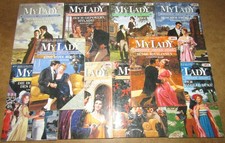 10 MyLady historische Liebesromane Romanhefte Taschenhefte aus Nr. 345-375 bk209