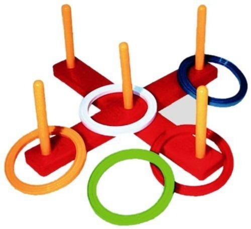 Ringwurfspiel mit ringen - mit, 5