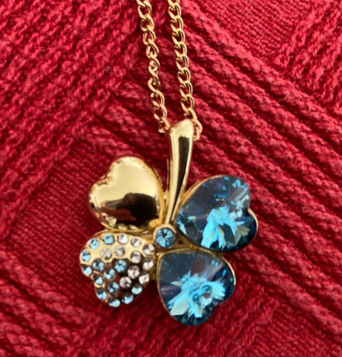 Kette glücksklee mit - kette,
