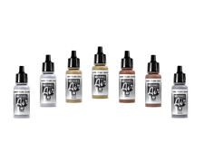 Alle Metalltöne (Metallic) - Hochwertige Vallejo Model-Air Farben