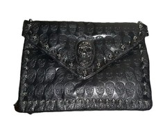 Damen Tasche, Clutch, Leder