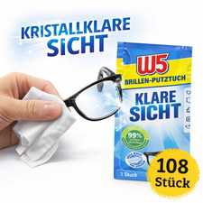 108x Brillen-Reinigungstücher