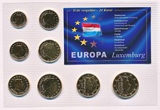 Luxemburg - Euro Münzensatz von 2015   Gold Collection   (3/5)