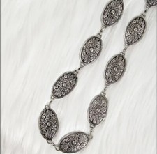 Bohemian gürtel kette silber - bohemian,