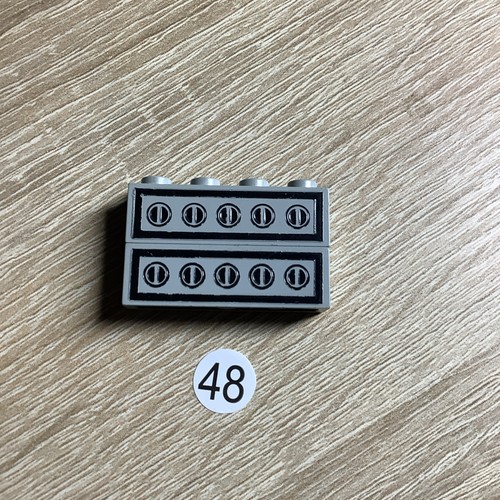 Lego 1x4 hellgrau - x,