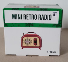Vintage Red Radio Look Mini