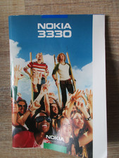 Original Nokia 3330 Bedienungsanleitung Deutsch Handy neuwertig von 2001